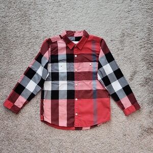 Burberry Boys Button-Up Shirt - Size 7